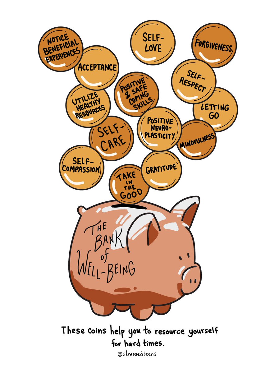 gbiegel's tweet photo. By accumulating these coins and knowing when to use them, you can better withstand and manage any challenges life presents, such as stressors, disappointments, and others.
#mindfulness #stress #stressmanagement #takeinthegood #liveinthemoment #mentalhealth #mentalhealthtips https://t.co/UqsoNpXbf9