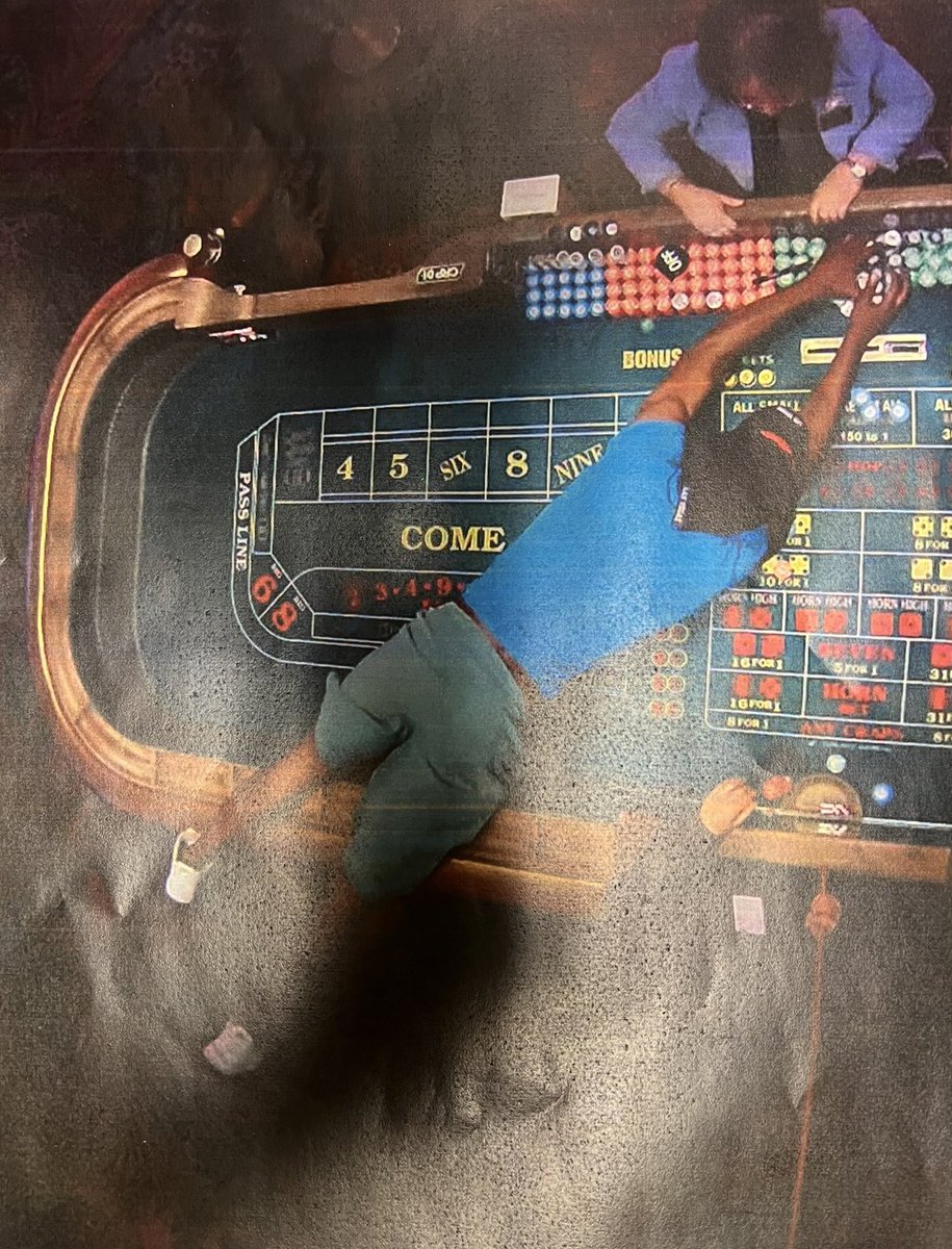 VitalVegas's tweet photo. Boneheadery of the day. Surveillance image from chip theft at El Cortez. Good luck cashing or selling these, genius. See #14: https://t.co/e4GHB8bvCV https://t.co/01Dhycvy71