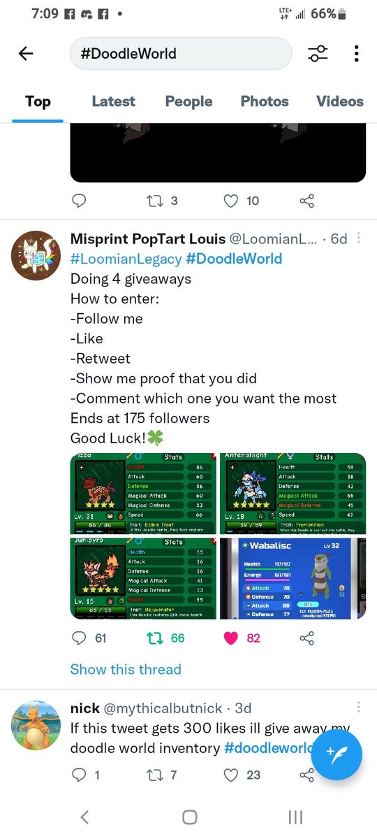 Im_NomYe's tweet photo. @LoomianLegacy94 I'd love to have the antenaflight because Im currently trying to build a team that needs one https://t.co/Mz5j9pXRv0