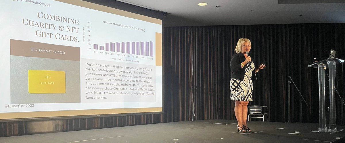 commitgdoffical's tweet image. &quot;It&apos;s truly the Future of Charity on the Blockchain and I&apos;m honored to be a part of helping people around the world&quot; - Pixie Paula Dezzutti.