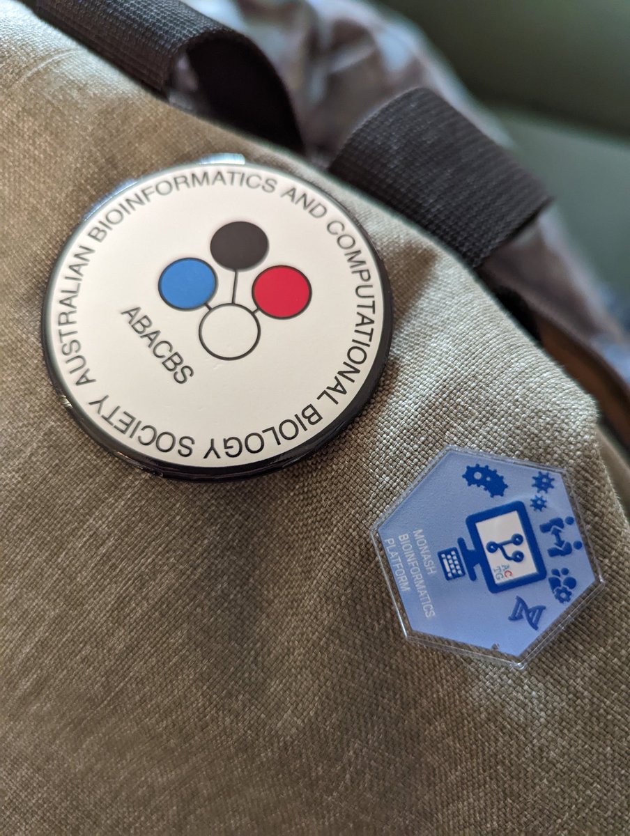 More @abacbs swag arrived today leading up to #abacbs2022 goes well with the @MonashBioinfo #hexsticker #notonlyabioinformatician