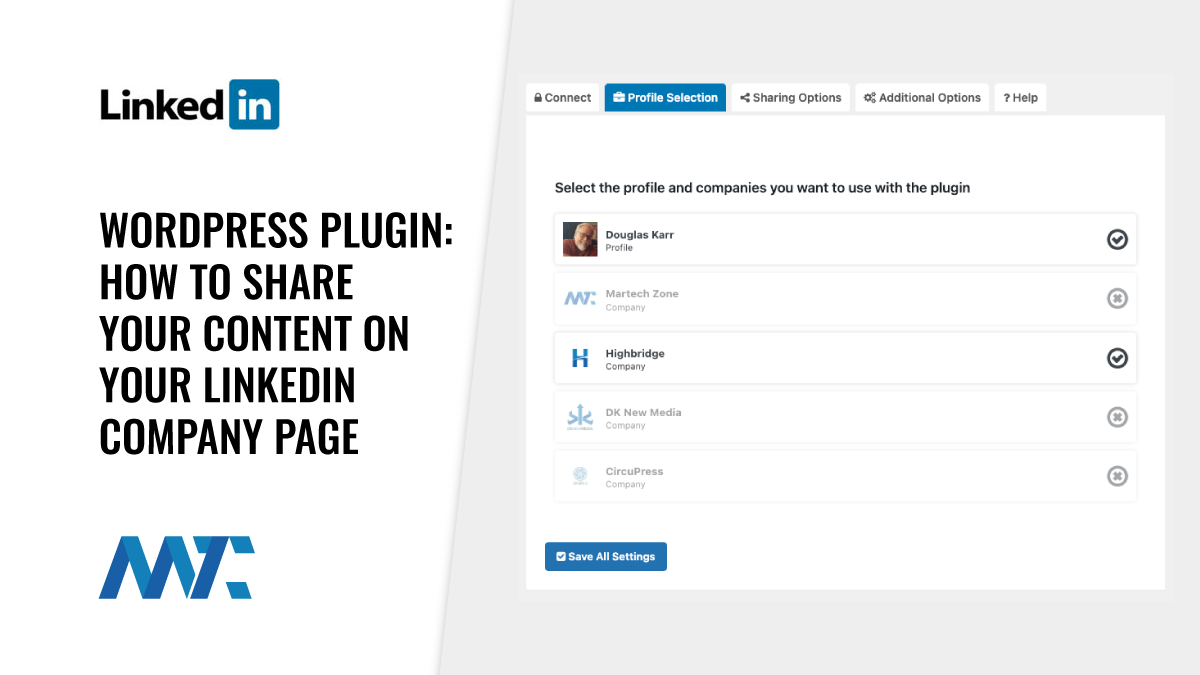 datapronetwork's tweet image. WordPress: How To Automatically Share Your Content On A LinkedIn Company Page dlvr.it/SXtJpj #ContentMarketing #SocialMediaMarketing #autosocial