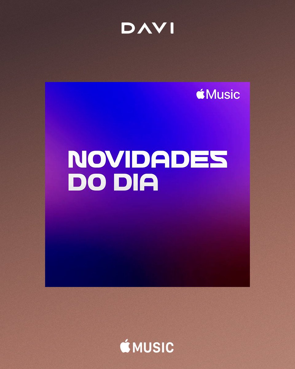 O álbum "DAVI" tá no mundão (e no seu tocador favorito)! 💿 Já ouviram? davicartaxo.lnk.to/DAVI
