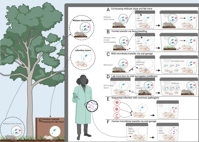 From #germfree to #dirtymice: Kathy McCoy <a href="/KathyDMcCoy/">Dr. Kathy McCoy</a> and colleagues review the animal models used to explore the contribution of the microbiota to mucosal immunology: nature.com/articles/s4138…