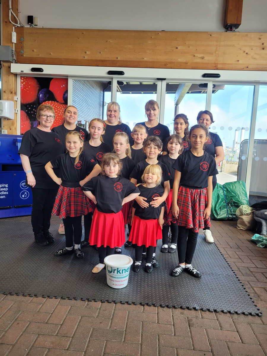 A big thank you to the dancers at Findlay School of Dance on Saturday at Orkney <a href="/Tesco/">Tesco</a>  raising funds for our Christmas Grants #EveryChildDeservesAChristmas