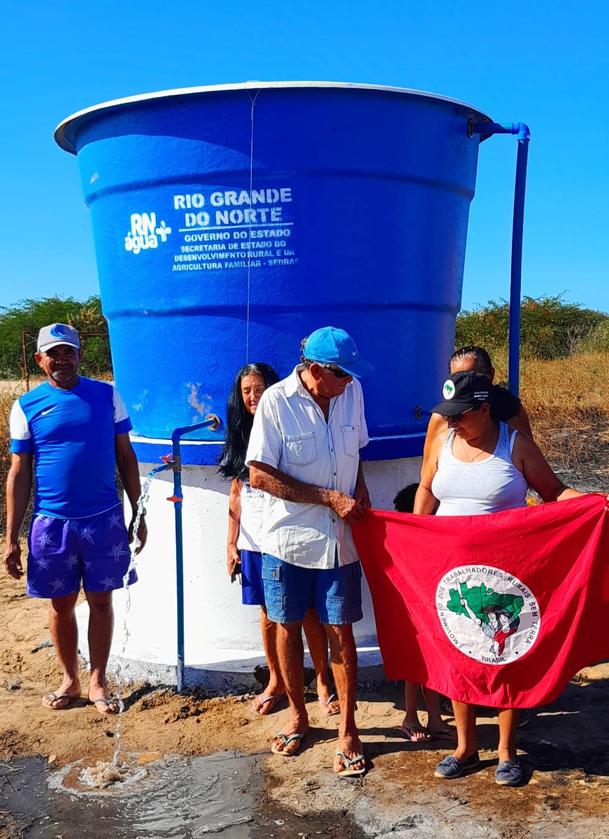 MST_Oficial's tweet photo. A Secretaria de Desenvolvimento Rural e Agricultura Familiar (SEDRAF) se prepara para fazer a inauguração e entregar nos próximos dias, sendo mais um benefício ao povo do campo no Rio Grande do Norte.

📝📸: Brigada Chico Mendes 

#TodosPelaReformaAgrária 
#MSTnoRN https://t.co/0rhZPxABR1