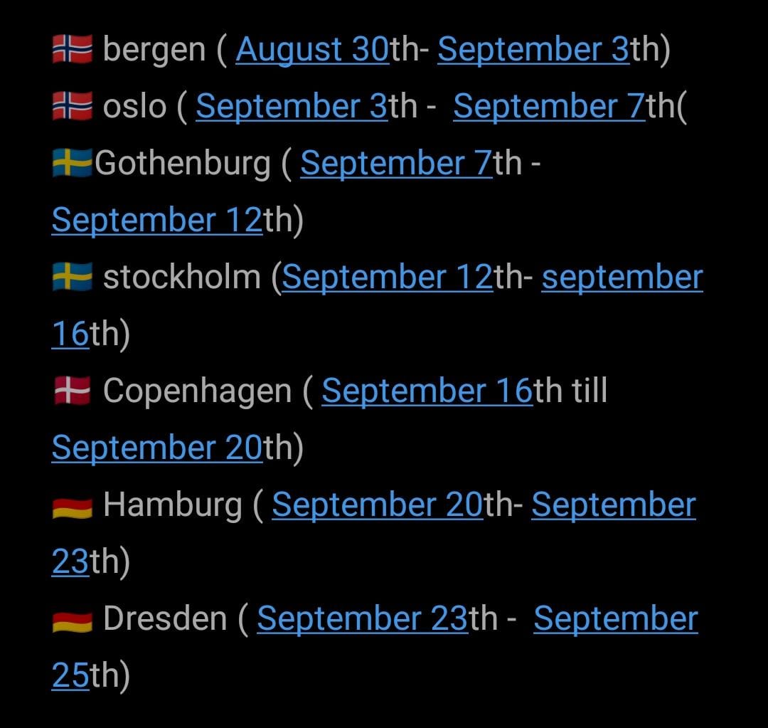 loesje68's tweet photo. Een week is Nikki nu op reis. Begonnen in #Bergen, toen #Oslo in #Noorwegen, Morgen reist ze door naar #Gothenborg on #Zweden. https://t.co/STiQWUFumm https://t.co/Yt4XLAnwyB