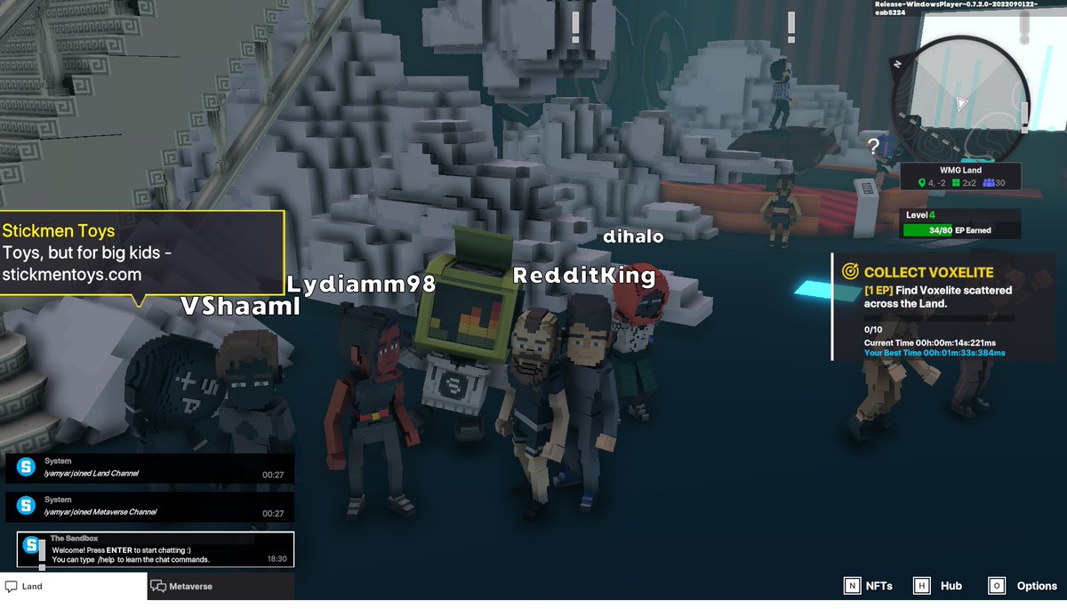 Yarsl4's tweet photo. @TheSandboxGame @warnermusic I just participated in the #SandboxAlphaS3Giveaway for a chance to win 500 SAND! Found Spinnin Record’s Rog3r, check out my screenshot below!
👇 https://t.co/702uBiW6Z5