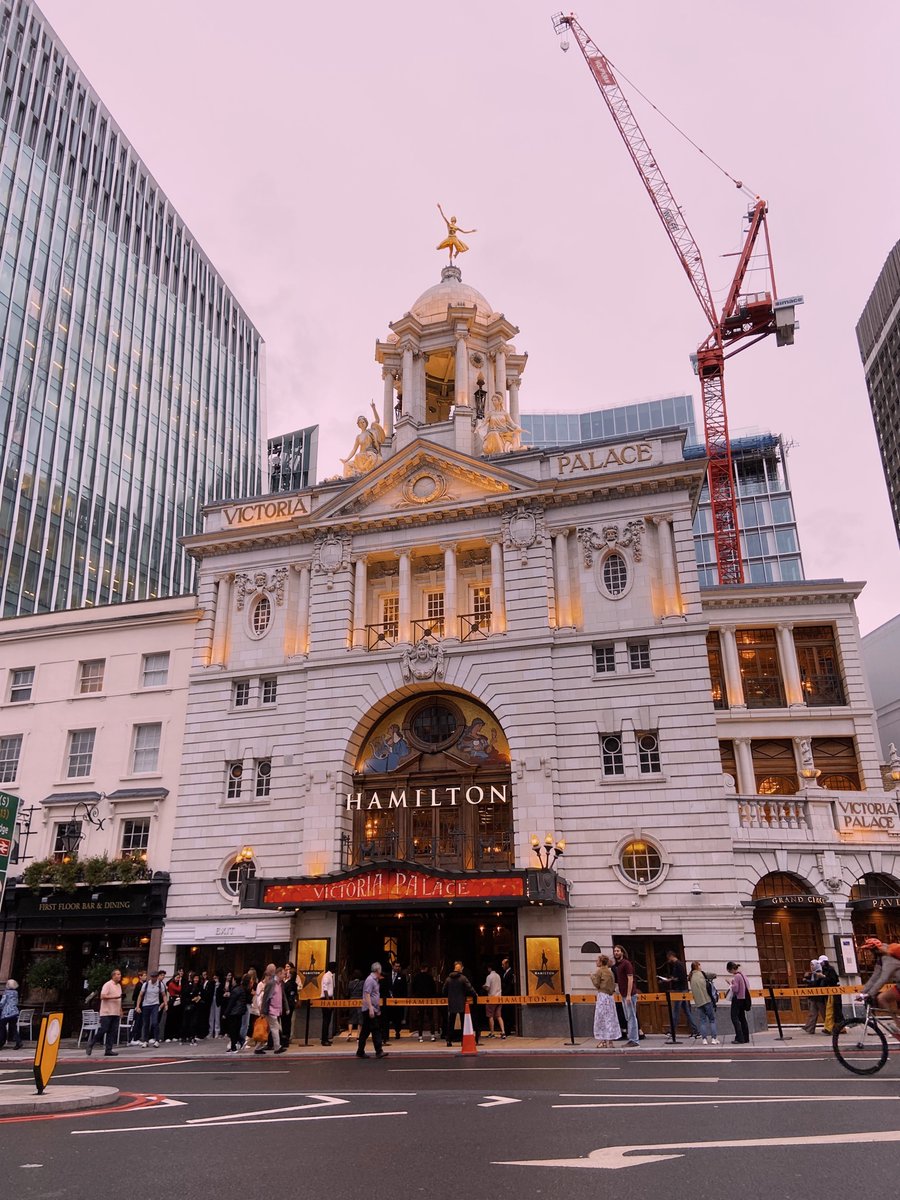 HelenaPrettyman's tweet photo. Finally saw #Hamilton in *real life* and who better to share it with than Lin-Manuel connoisseur @jonmgodsi ✨ congrats to an amazing cast and a fantastic show! https://t.co/bWIWwi3R29