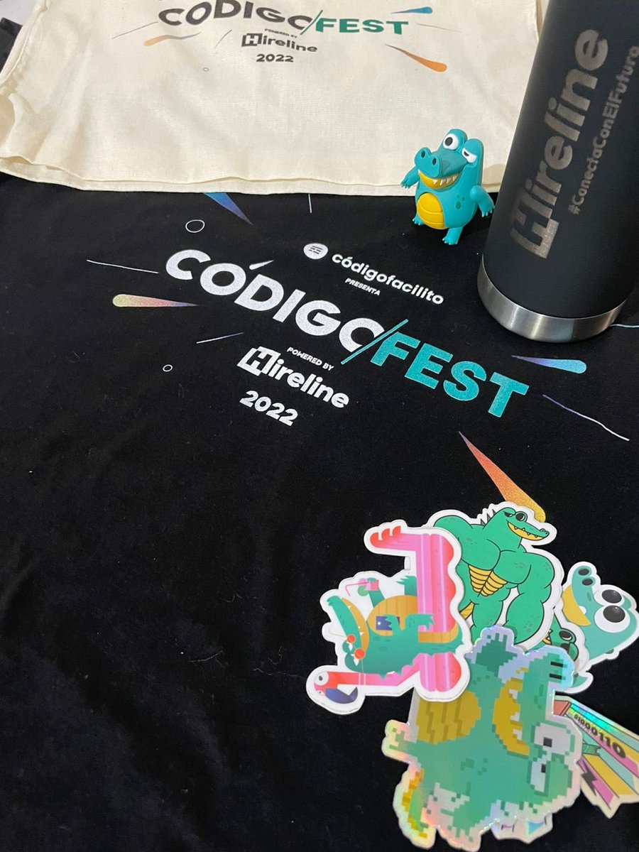 💙 ¡Regalaremos kits del #CÓDIGOFEST de <a href="/codigofacilito/">Código Facilito 🐊</a>! ¿Quién quiere participar?