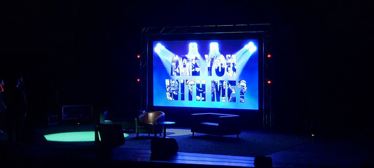 First show of the tour done. Sell out at #Cardiff <a href="/stdavidshall/">St David's Hall</a> Are You With Me? #NeilWarnock Sheffield next