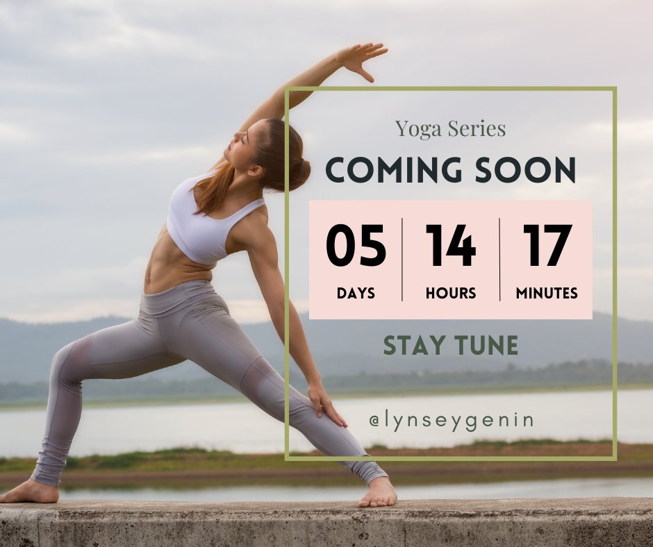 LynseyGenin's tweet photo. Yoga Series is a month-long discussion about different Yoga Poses, their benefits, how-tos, additional tips, and more. Our goal here is to explore a pose in every detail, regardless of your level.

Who's ready for a month of talking about Yoga? #lynseygeninwellness #yoga https://t.co/YFqcqFEpWv