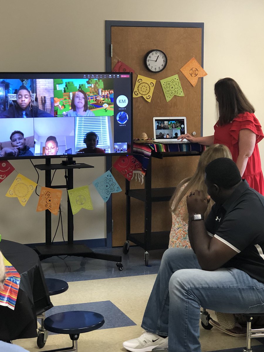 HaywoodSchools's tweet photo. Once a month, community leaders, members of the school board, and district personnel gather to celebrate a school in @HaywoodSchools.  Today, the @VirtualTomcats showed everyone why their school is so special!  Thanks for providing needed options for HCS families. https://t.co/BHbFrlwXHo