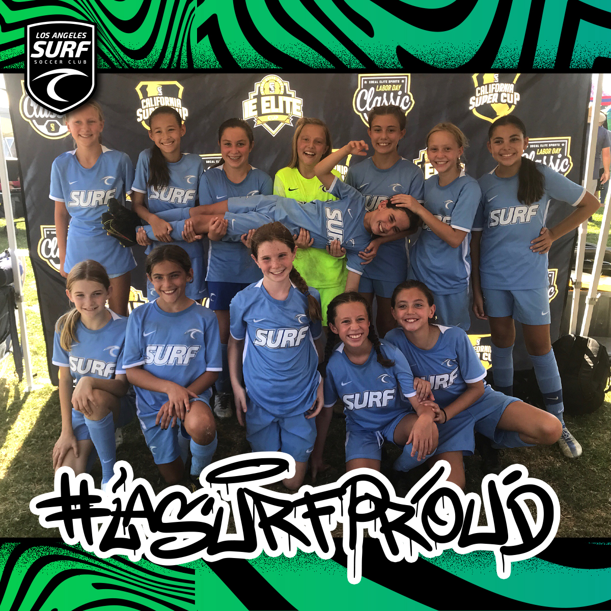 LASurfSoccer's tweet photo. Shoutout to our LA SURF 2010 CHAMPIONS who showed out this weekend for the Labor Day Classic under the leadership of @coach_tasci as well as our 2011 FINALISTS from LC/P! πββοΈ
You couldn't ask for better results for a 3 day weekend, CONGRATS LADIES and way to Play #SURFSTRONG πβ½ https://t.co/x0iYp0WCbR