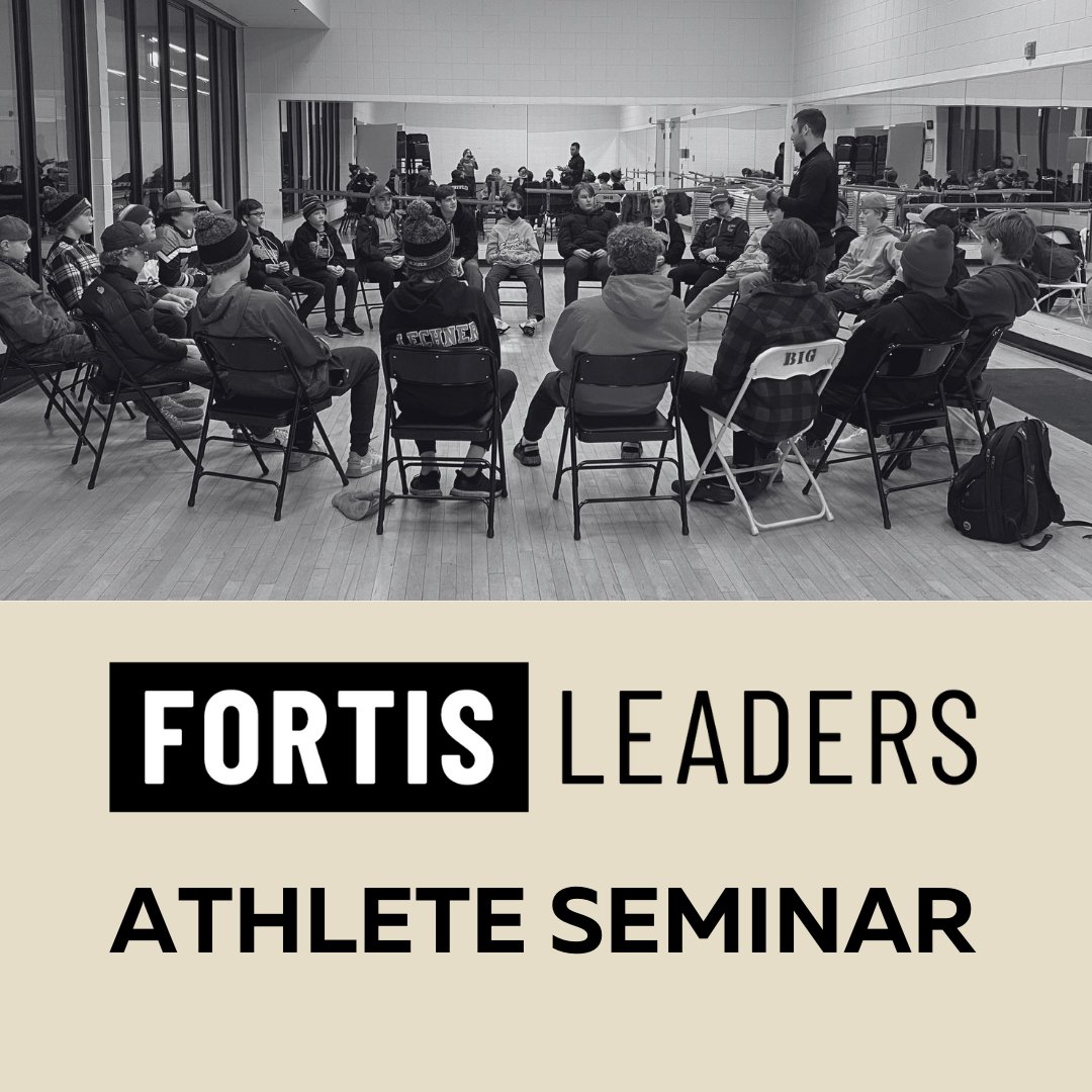 One of our most impactful seminars is our athlete seminar where we spend an hour identifying team leadership challenges and brainstorming actionable and specific leadership. 

#leadership #fortisleaders