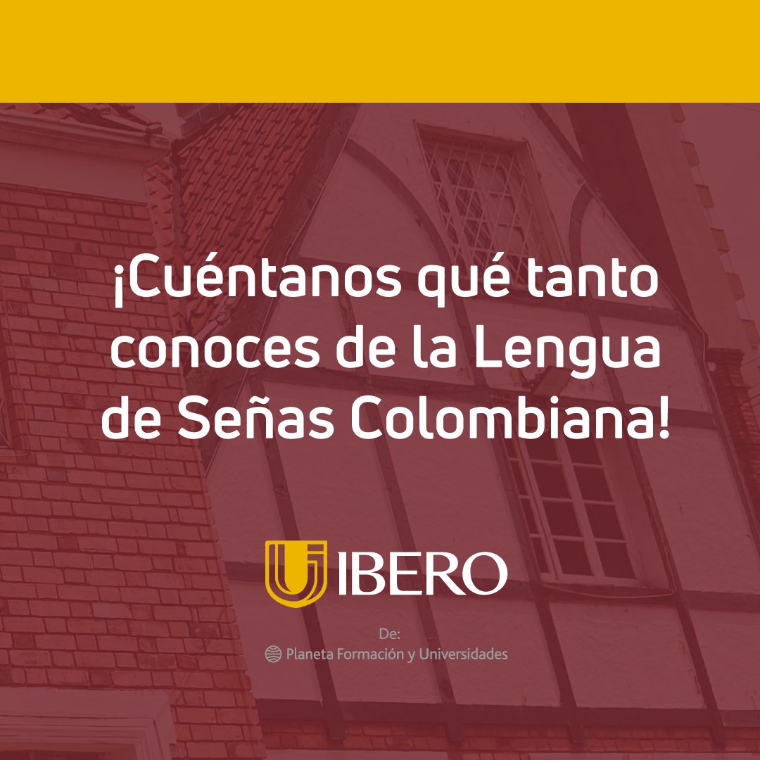 LaIberoU_'s tweet photo. ¡#IBERISTA, nuestro compromiso es con todos!💛
Por eso, te traemos 5 señas básicas para que puedas comunicarte con tus compañeros y amigos Sordos. 🤓
Nos gustaría saber, qué otra seña has aprendido y usas en el día a día. 🧐
#SomosIBERO #IBEROContigo #LenguaDeSeñas https://t.co/6etWMmg9Ab