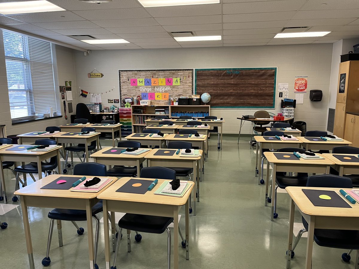 Ready to welcome my new Grade 5’s tomorrow!!