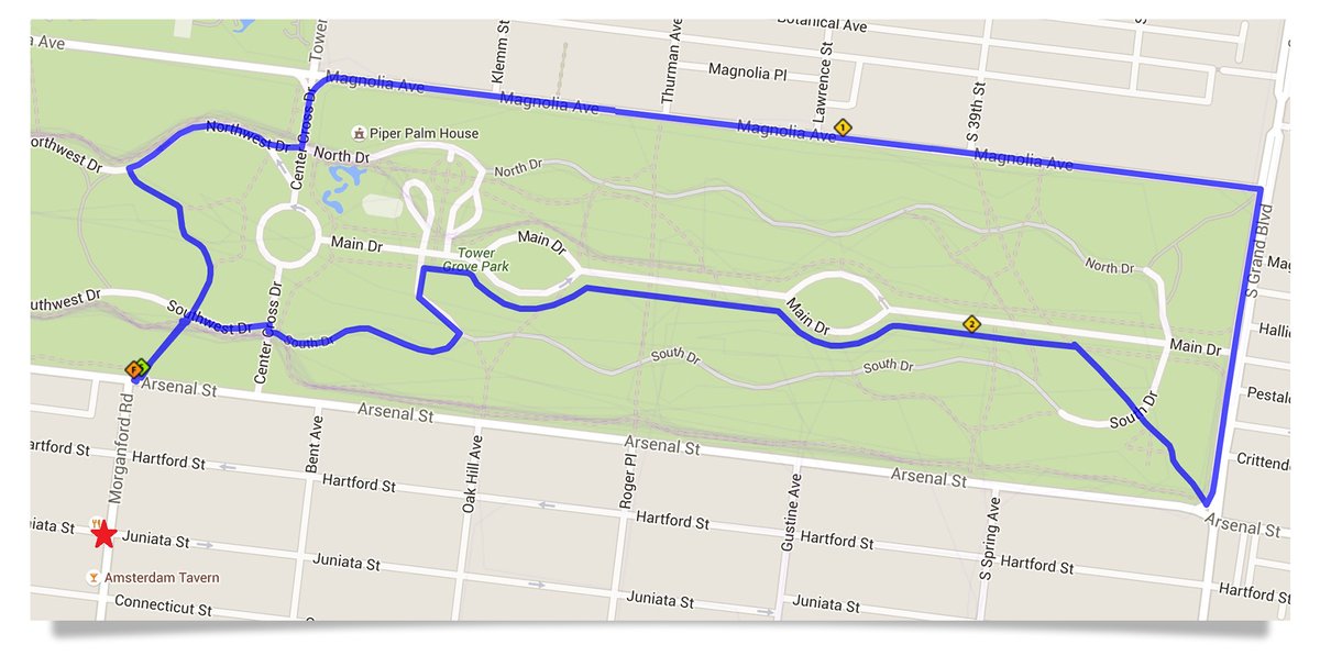 Happy's Running STL tweet media