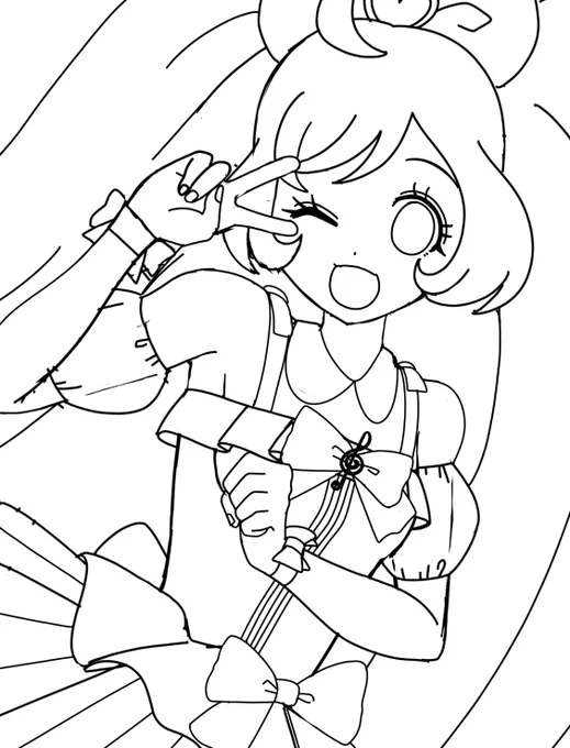 wip
らぁらラフ
元にした絵と全くの別物になってしもた😇 