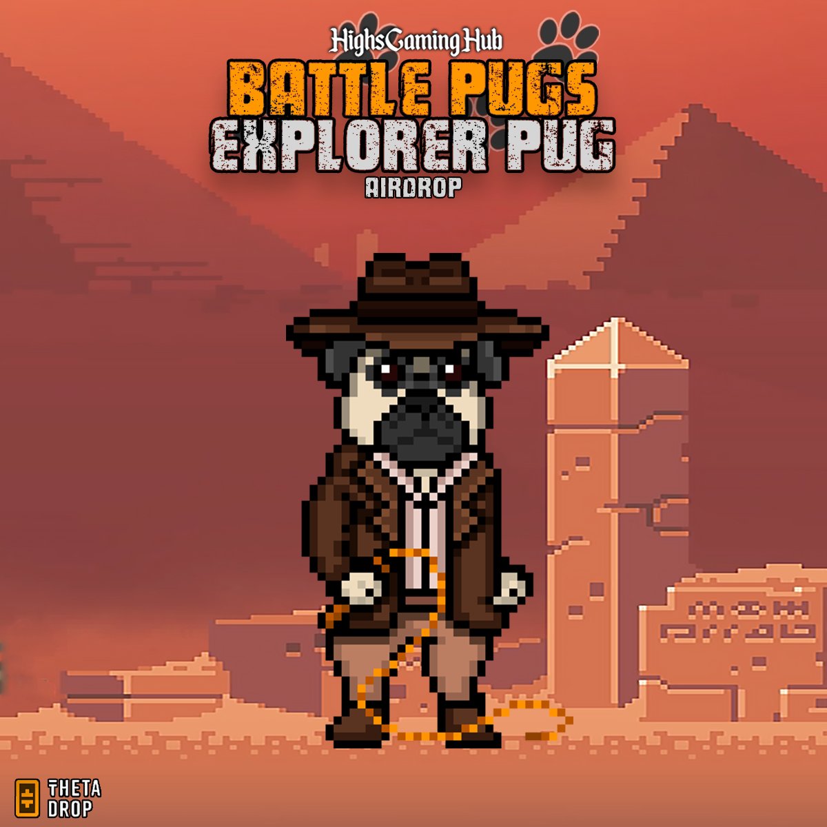 Battle_Pugs's tweet photo. 🪂 Explorer Pug -  Coming Soon 🪂

📅 When: September 12th @ 3pm PT via Airdrop🪂 

🤔Look for clues via Discord on requirements.

Shop on ThetaDrop 👉 https://t.co/mHfPsxJyic

(NFT must be in your wallet and not the marketplace) https://t.co/U1lw8Gr06x