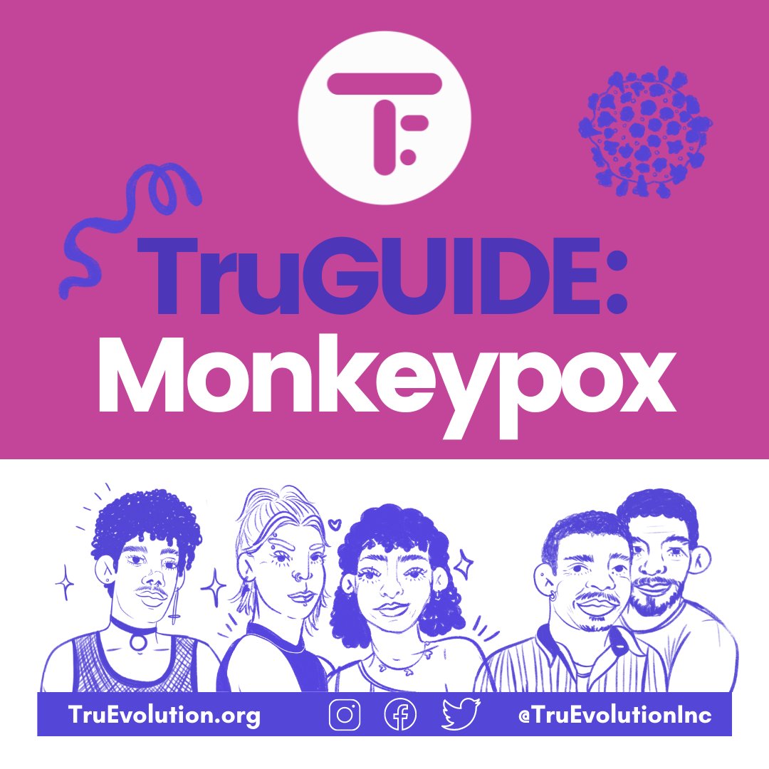 TruEvolutionInc's tweet photo. Let’s talk about Monkeypox. What is it? How can we protect ourselves? Our #TruGuide on #Monkeypox is also available to download at the link in bio. https://t.co/LsTkQZWy2Y