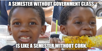LSCT_SGA's tweet photo. You wouldn't go a semester without the juiciest butteriest corn would you? Then why would you go without your government classes at @LSCTomball?
Take your GOVT classes to complete your core courses.
#communitycollege #lsctomball #lsctsga #OneWolfOnePack @lsctdivii https://t.co/Kr6SPybQ4R