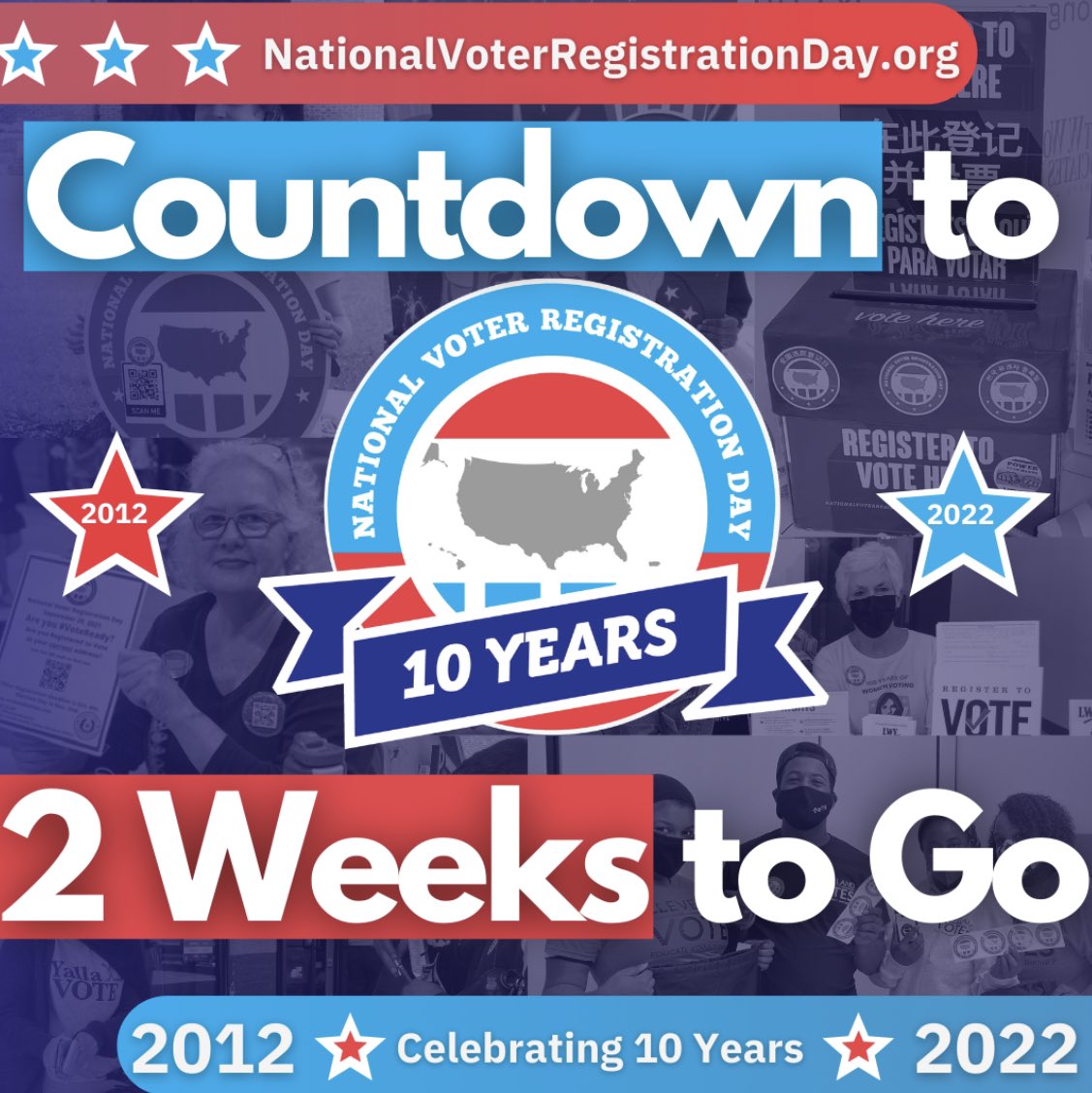 Are you registered to vote? Only two weeks until voter registration day!