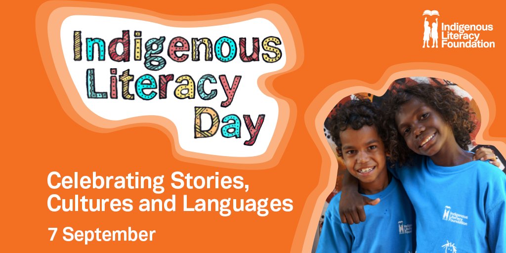 To celebrate Indigenous Literacy Day, the @indigenouslf will be hosting an online event with children in remote Milikapiti and Jilkminggan, in the NT.
 
They’ll be sharing their Stories, Cultures, and Languages.
indigenousliteracyfoundation.org.au/ILD

#Indigenous #Stories #Language