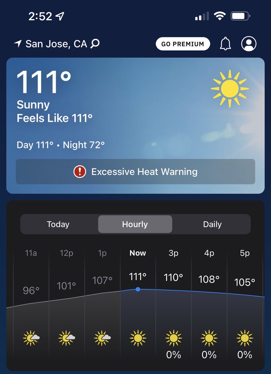 Never in my 32 years living in San José have I experienced these temperatures in my city. #heatwave2022 #sanjose #bayarea