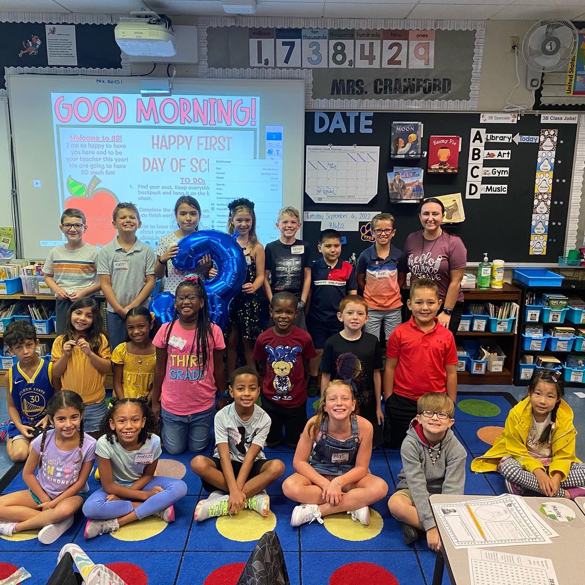 ThomasFitzwater's tweet photo. First day of 3rd grade!! #3rdgradefun #firstdayofschool https://t.co/TdHPIyWAhc