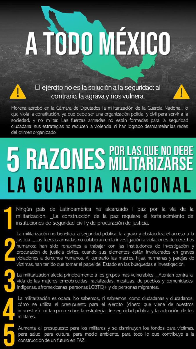 vrosasm1's tweet photo. #ResistenciaFeminista #NoALaMilitarización no permitamos que nuestra constitución sea violada @SenadoresdelPAN #senadores no defrauden a quien votamos por ustedes para defender a la ciudadanía y constitución https://t.co/0KP5DDr15q