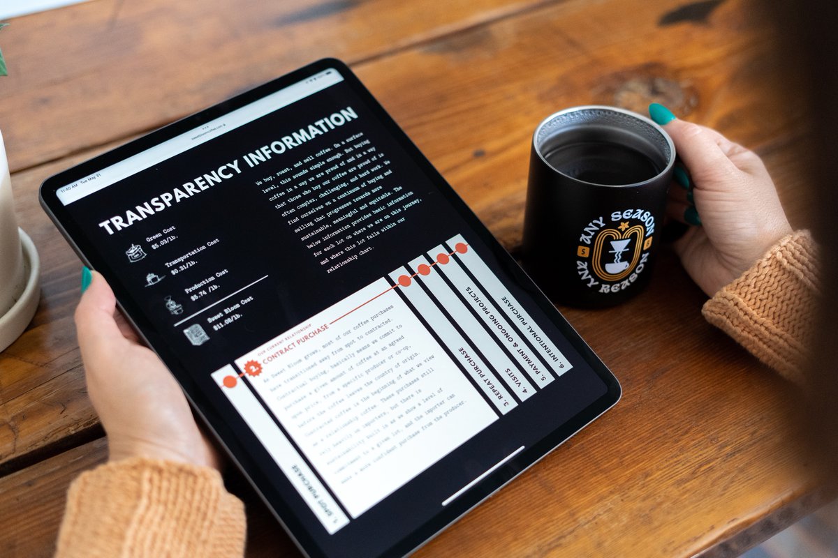 CASE STUDY / <a href="/SwtBlmcoffee/">Sweet Bloom Coffee</a> is known for beautiful coffee &amp; a deep care for their role in the full cycle of coffee. We worked with their team to create a new website that would allow them to share meaningful stories of their coffee journey &amp; impact. needmoredesigns.com/portfolio/swee…