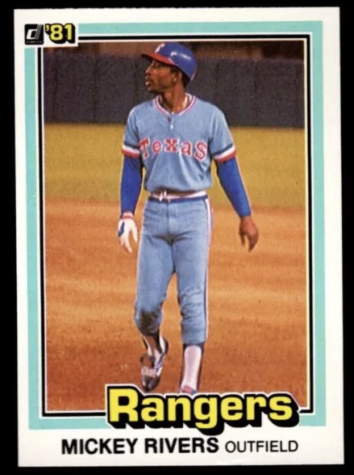 CardboardHistry's tweet photo. My final tribute to #81Donruss’ use of players’ real names on cardbacks - going a bit high brow. But as you look on #MicktheQuick here in Yankee Stadium, having been traded from NY to the #Rangers, it’s fair to wonder if he’s pondering #ParadiseLost or #ParadiseRegained. 😉 https://t.co/aOZTvPmIAE