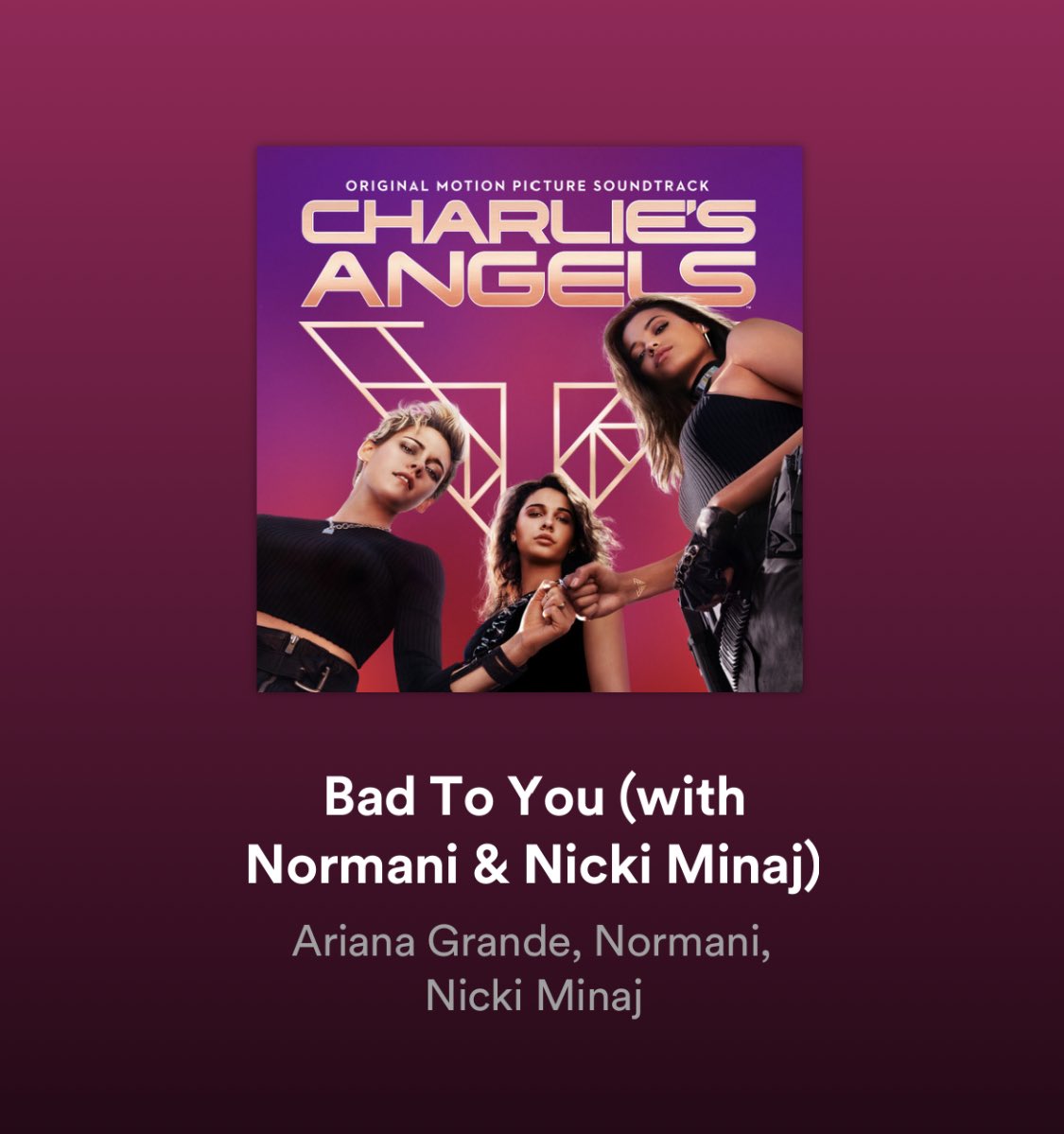NormaniiSpotify's tweet photo. "Bad To You" has officially surpassed 63 Million Streams on Spotify | @normani https://t.co/5Mpgi2LtgW https://t.co/FtokSxBxHQ