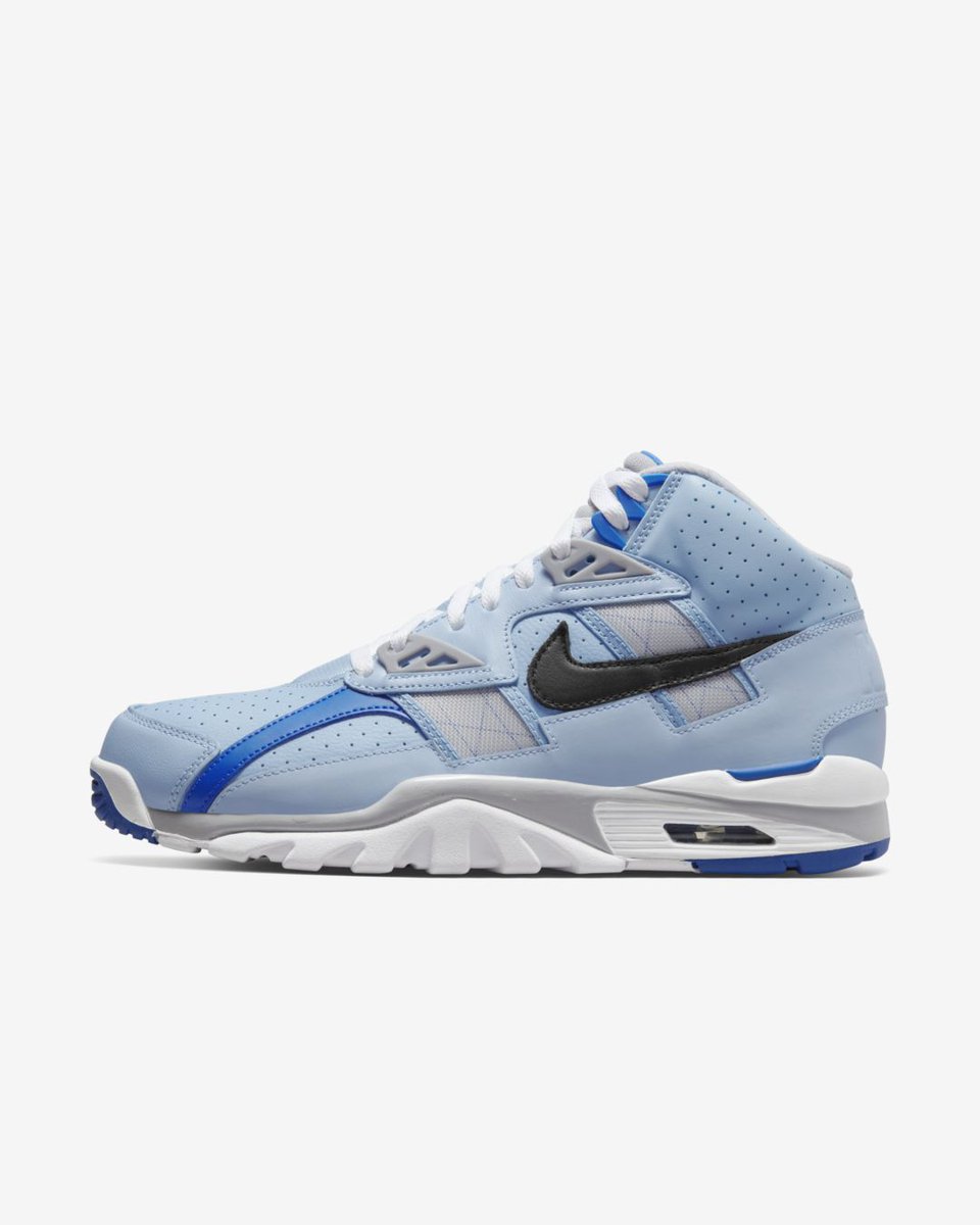 J23app's tweet photo. Nike Air Trainer SC High "Kansas City Royals" sizes 7.5-10, 11-13 on Foot Locker

Link -> https://t.co/A1gELbmg6V https://t.co/W9FGGBkcSF