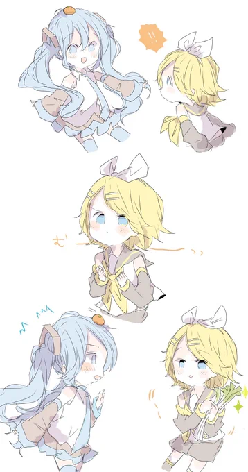 リンちゃんをからかいたい初音ミク 