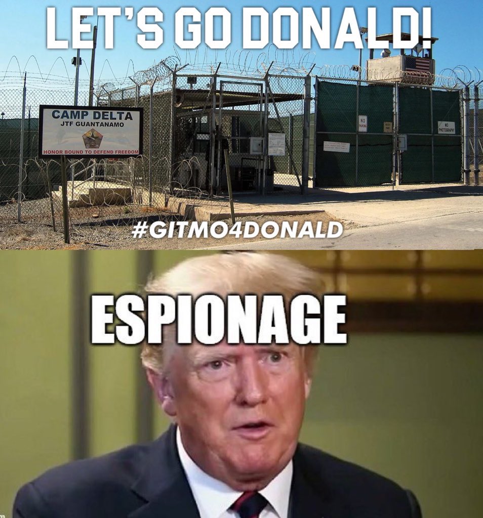 @smc429 #Gitmo4Donald #TrumpIsASpy #EspionageAct