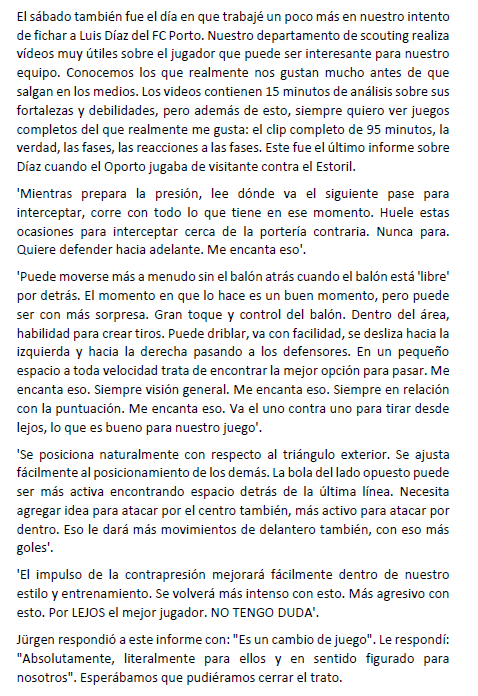 Pep Lijnders, ayudante de Klopp en Liverpool, cuenta cómo fue el proceso de scouting (en el que quedó maravillado) para fichar a Luis Díaz 🇨🇴. Detrás de una decisión hay mucho trabajo 👇