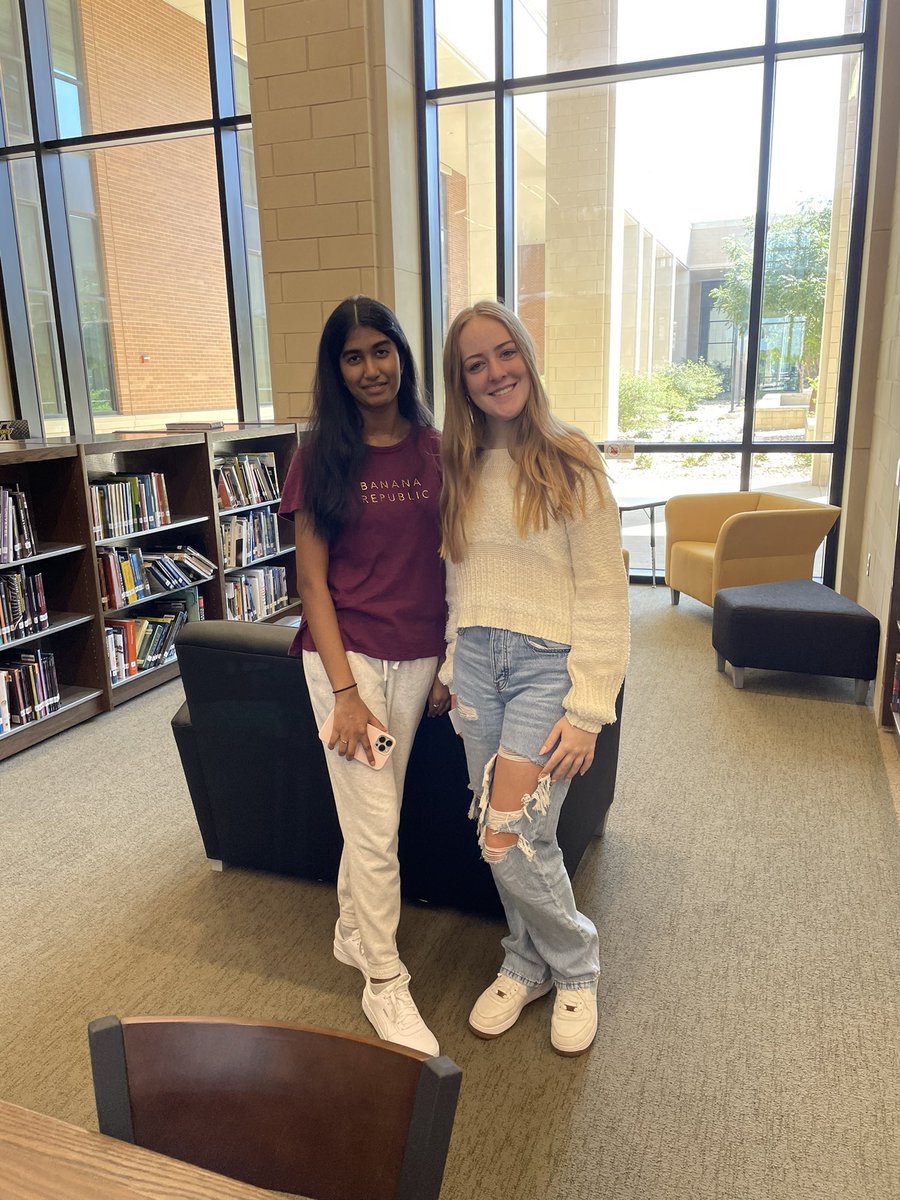 Warrior_Counsel's tweet photo. Admin and counselors had the amazing opportunity to talk with AP Research students about their research ideas. They absolutely blew us away! The future is bright! ☀️😎 https://t.co/r9xbCs7H5a