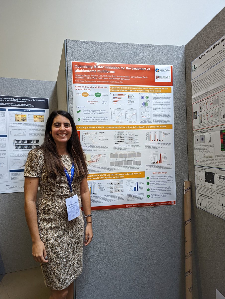 veronica_rendo's tweet photo. So excited to be in beautiful London 🇬🇧 and present IN-PERSON at #CRUKBrain22! Thanks to the @BrainTumourOrg for funding our work and to everyone who came by to share their thoughts 🧠 https://t.co/STs9zWMpg8