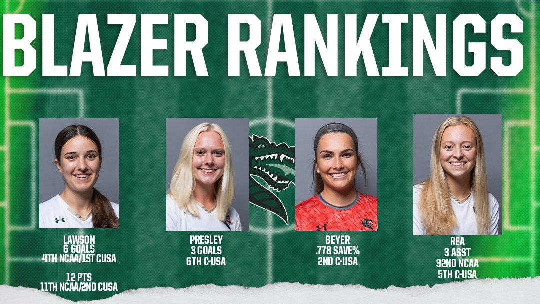 Blazers in the rankings heading into this week's matches.🐲📈  #WinAsOne | #80UP
