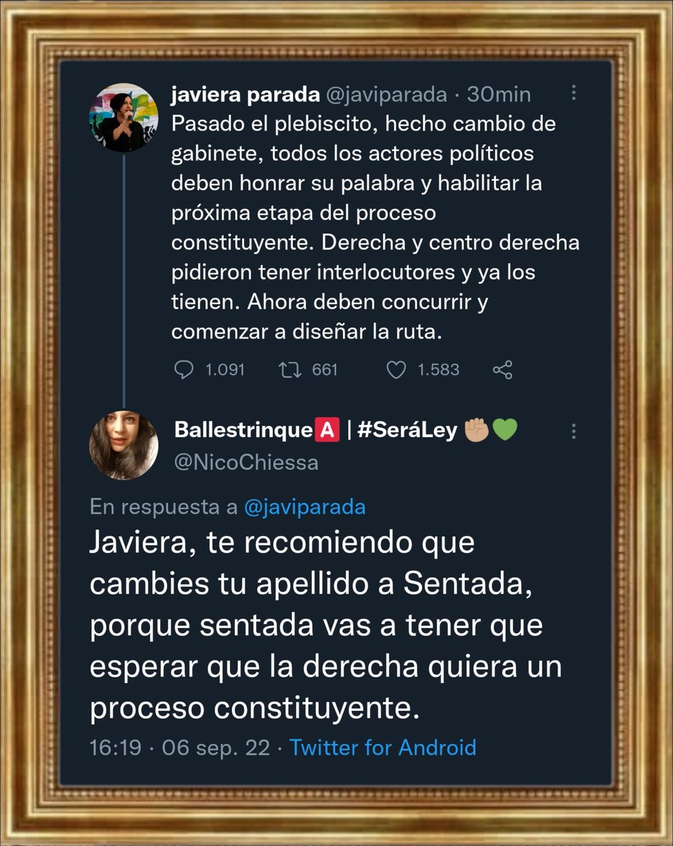 MuseoTuitero's tweet photo. 🖼️«Javiera Sentada»
Óleo sobre tela, septiembre 2022. https://t.co/6k0Q0IO9Sm