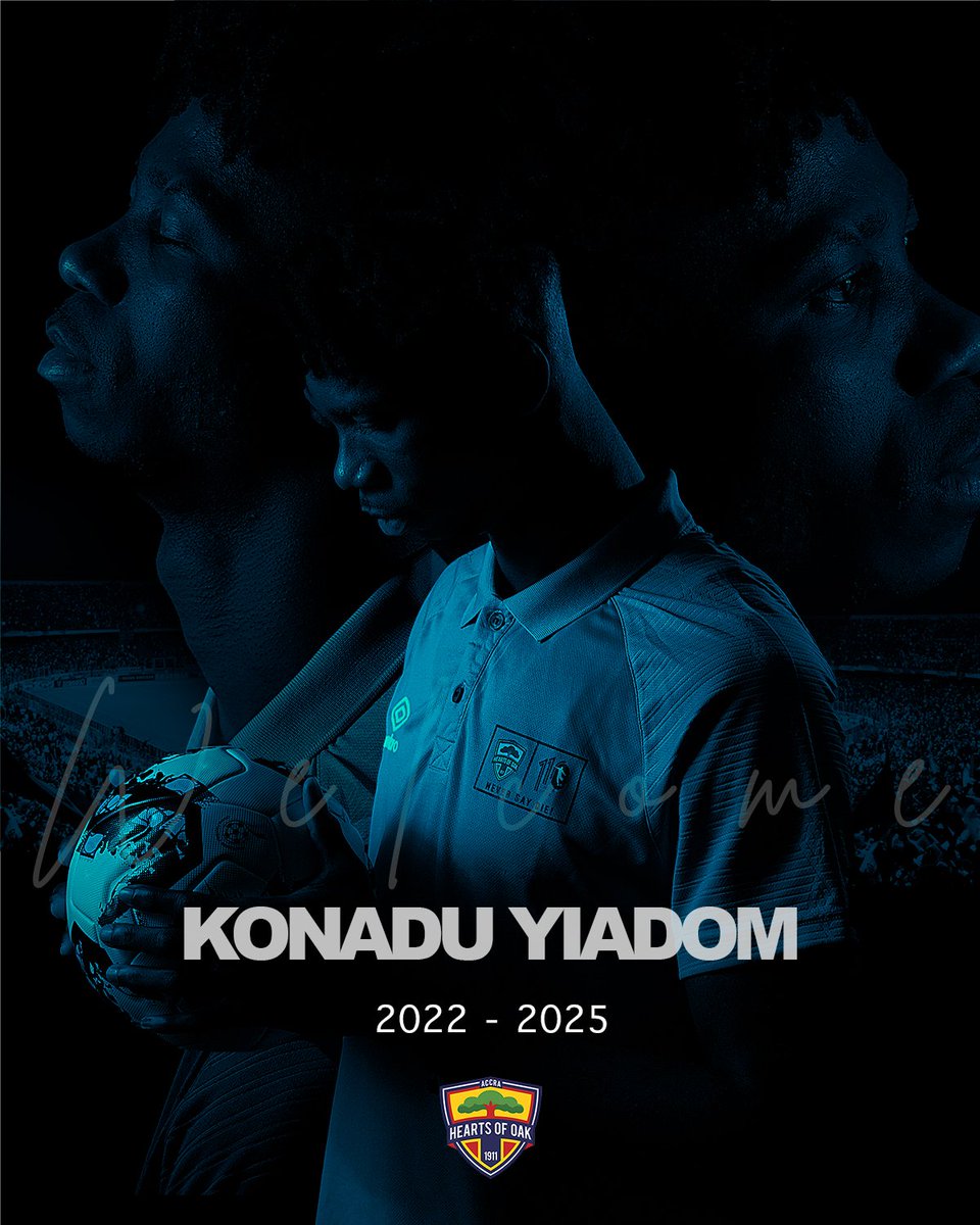 HeartsOfOakGH's tweet photo. 🔴🟡🔵 | Latest Phobian!

He passionately walks in gallantly like every family member will always do. 
Welcome home @YiadomKonadu5  

Let's make history together. 💪

#AHOSC
#PositiveEnergy https://t.co/lZrg2P9k6g