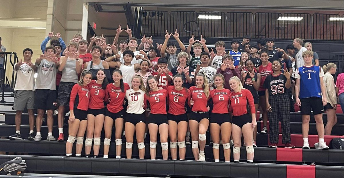 <a href="/EHS_Spartan_VB/">Emporia High School Spartan Volleyball</a> off to a great 8-2 start to the season! Thanks to all who came out &amp; supported them tonight!!