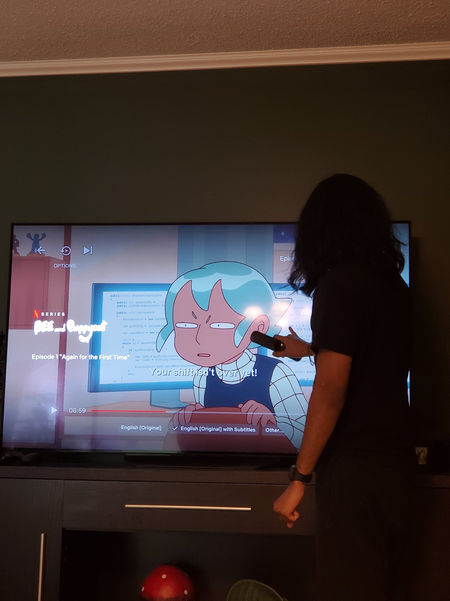 Bee on 🦋 on X: &ldquo;He paused Bee and Puppycat to read the code https 