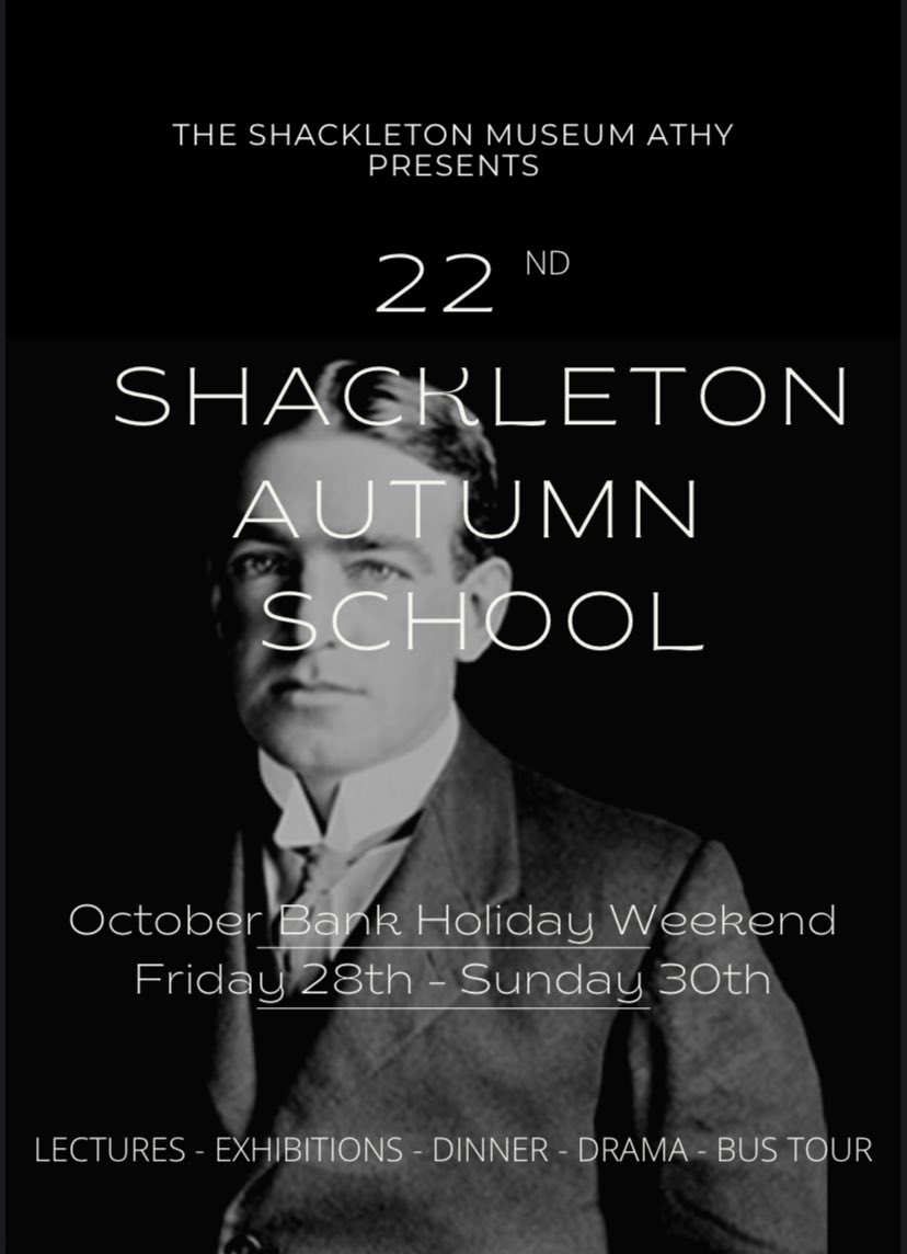 Shackleton Autumn School 🇦🇶 (@shackskool) on Twitter photo Finalising our speaker list at the 22nd Shackleton Autumn School - shipwrecks, relationships, wildlife, mourning, quirky research, lots of social activity, filmmaker interviews - something to entertain all, all weekend long! Tickets at info@shackletonmuseum.com #shackleton22 Finalising our speaker list at the 22nd Shackleton Autumn School - shipwrecks, relationships, wildlife, mourning, quirky research, lots of social activity, filmmaker interviews - something to entertain all, all weekend long! Tickets at info@shackletonmuseum.com #shackleton22