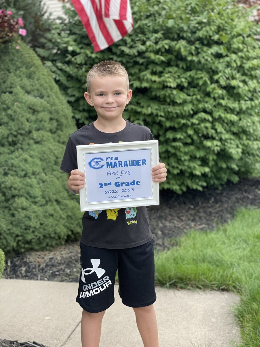 mullinsjennaj's tweet photo. #GSDfirstweek #thisissecondgrade #thisis7 https://t.co/TwlXJwWT0R