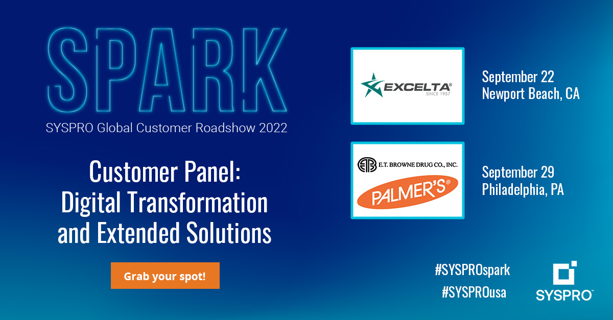SYSPROAmericas's tweet image. Join us at #SYSPROspark 2022 to hear directly from SYSPRO customers from some of the world’s most loved brands. Learn how they are enabling business growth, addressing industry opportunities, &amp;amp; tackling challenges with the support of SYSPRO: hubs.ly/Q01lHY0B0

@EXCELTASALES