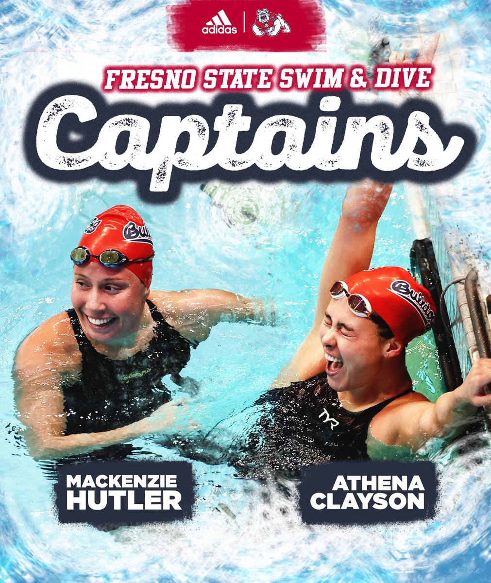 FresnoStateSwim's tweet photo. New year, new leadership ✅

Mackenzie Hutler and Athena Clayson have been named the 2022-23 Fresno State Swim &amp; Dive Captains 🏊‍♀️🐾

#GoDogs | #ForTheV https://t.co/1foCGrsKkg