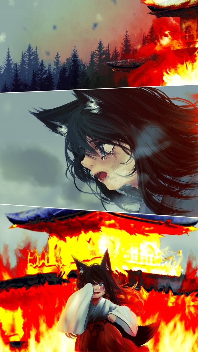 grumpkin_fox's tweet photo. Here is the first four pages of our web comic. More pages in the comments. https://t.co/6wCniFYp6t